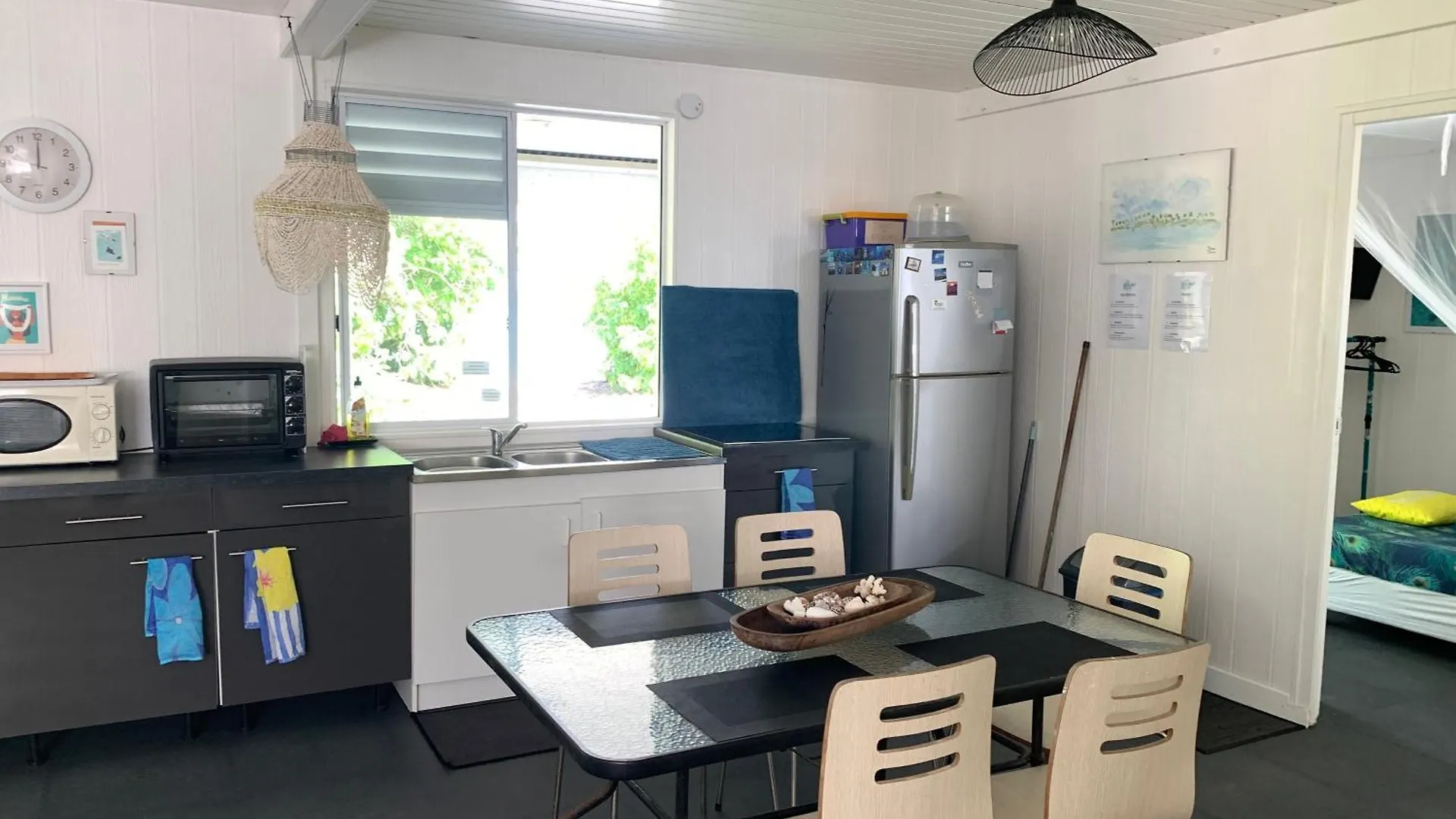Homestay Le Fare Bleu Tiputa Rangiroa Apartment French Polynesia